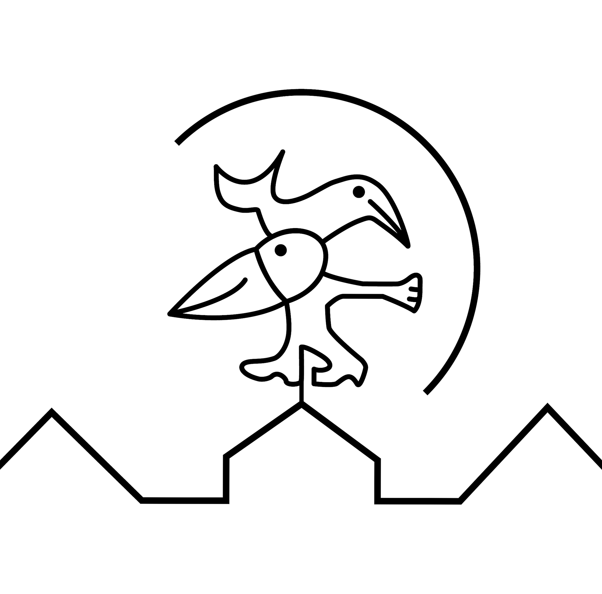 Skolerne i Elev og Hårups logo